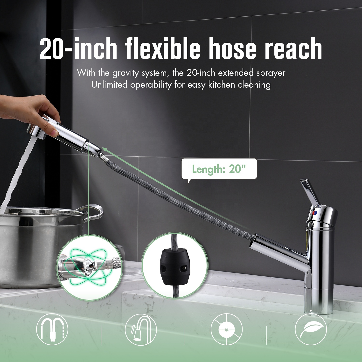 Haut standard classique simple meilleur prix robinet d'eau évier salle de bains